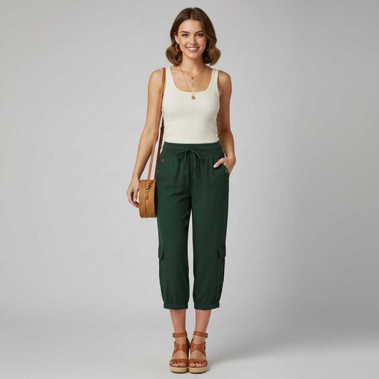 Jana Casual Trousers | Women's Trousers for Everyday Wear